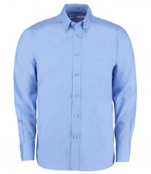 Image 4 of Kustom Kit Long Sleeve Tailored City Business Shirt