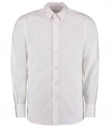 Image 3 of Kustom Kit Long Sleeve Tailored City Business Shirt