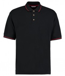 Image 5 of Kustom Kit St Mellion Tipped Cotton Piqué Polo Shirt