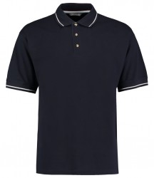 Image 7 of Kustom Kit St Mellion Tipped Cotton Piqué Polo Shirt