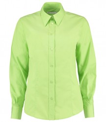 Image 3 of Kustom Kit Ladies Long Sleeve Classic Fit Workforce Shirt