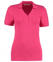 Image 4 of Kustom Kit Sophia Comfortec® V Neck Polo Shirt
