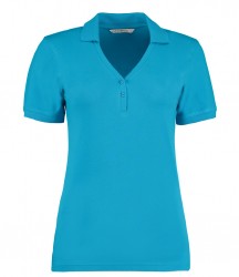Image 6 of Kustom Kit Sophia Comfortec® V Neck Polo Shirt