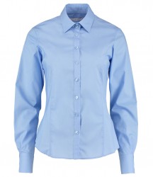 Image 5 of Kustom Kit Ladies Long Sleeve Tailored Business Shirt