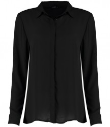 Image 1 of Clayton and Ford Ladies Long Sleeve Regular Fit Soft Shirt