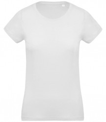 Image 3 of Kariban Ladies Organic Crew Neck T-Shirt