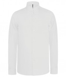 Image 3 of Kariban Long Sleeve Mandarin Collar Shirt