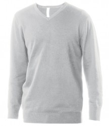 Image 2 of Kariban Cotton Acrylic V Neck Sweater