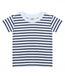 Image 2 of Larkwood Baby/Toddler Striped Crew Neck T-Shirt