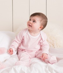 Larkwood Contrast Baby Sleepsuit image