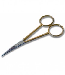 Madeira Curved Gold Plated Embroidery Scissors image
