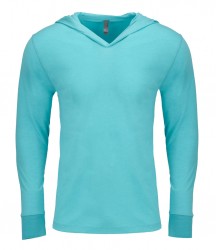 Image 6 of Next Level Unisex Tri-Blend Long Sleeve T-Shirt Hoodie