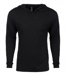 Image 7 of Next Level Unisex Tri-Blend Long Sleeve T-Shirt Hoodie