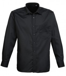 Image 3 of Premier Long Sleeve Poplin Shirt