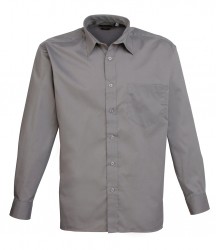 Image 2 of Premier Long Sleeve Poplin Shirt