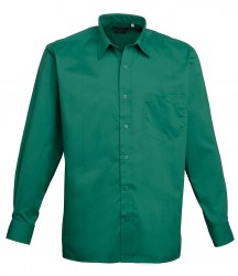 Image 4 of Premier Long Sleeve Poplin Shirt
