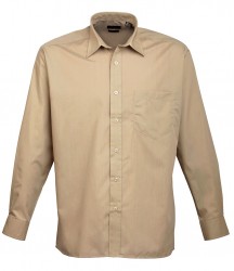 Image 5 of Premier Long Sleeve Poplin Shirt