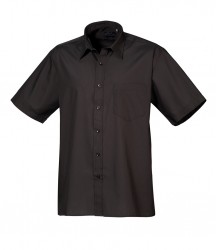 Image 9 of Premier Short Sleeve Poplin Shirt