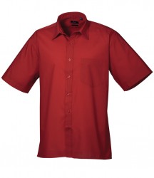Image 6 of Premier Short Sleeve Poplin Shirt