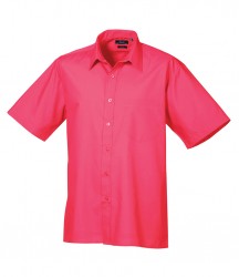 Image 3 of Premier Short Sleeve Poplin Shirt