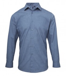 Image 3 of Premier Cross-Dye Roll Sleeve Shirt