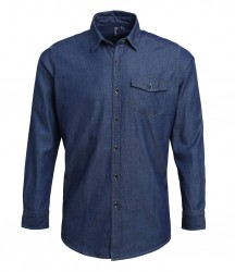 Image 3 of Premier Jeans Stitch Denim Shirt