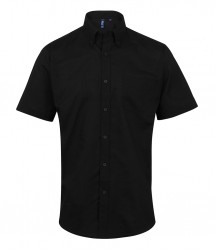 Image 4 of Premier Signature Short Sleeve Oxford Shirt