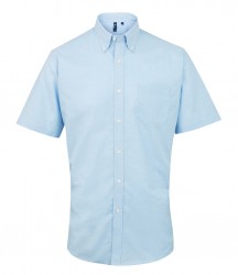 Image 3 of Premier Signature Short Sleeve Oxford Shirt