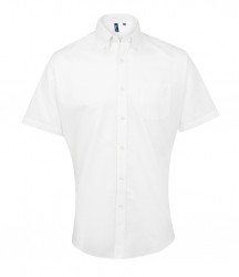 Image 2 of Premier Signature Short Sleeve Oxford Shirt