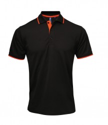 Image 7 of Premier Contrast Coolchecker® Piqué Polo Shirt