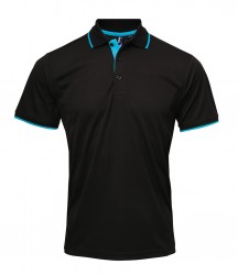 Image 10 of Premier Contrast Coolchecker® Piqué Polo Shirt