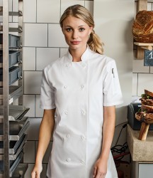 Premier Ladies Short Sleeve Chef's Jacket image
