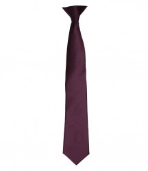Image 3 of Premier 'Colours' Satin Clip Tie