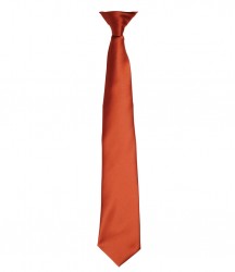 Image 8 of Premier 'Colours' Satin Clip Tie