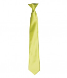 Image 7 of Premier 'Colours' Satin Clip Tie