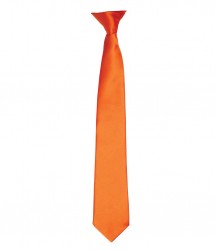 Image 9 of Premier 'Colours' Satin Clip Tie