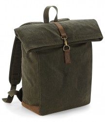 Image 3 of Quadra Heritage Waxed Canvas Backpack