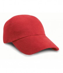Image 4 of Result Kids Low Profile Heavy Brushed Cotton Cap