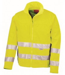 Image 2 of Result Safe-Guard Hi-Vis Soft Shell Jacket