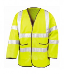 Image 3 of Result Safe-Guard Lightweight Hi-Vis Motorway Safety Jacket