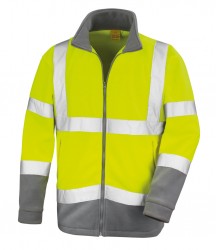Image 3 of Result Safe-Guard Hi-Vis Micro Fleece Jacket