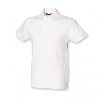 Image 4 of SF Men Stretch Piqué Polo Shirt