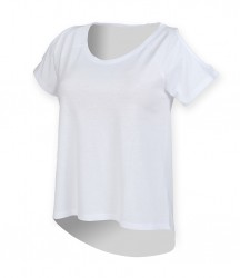 Image 4 of SF Ladies Drop Tail T-Shirt
