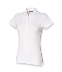 Image 3 of SF Ladies Stretch Piqué Polo Shirt