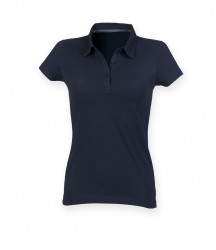Image 3 of SF Ladies Fashion Jersey Polo Shirt