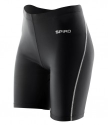 Image 2 of Spiro Ladies Bodyfit Base Layer Shorts