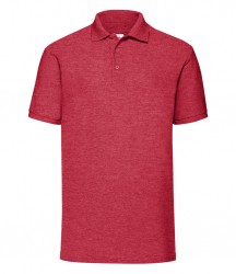 Image 3 of Fruit of the Loom Poly/Cotton Piqué Polo Shirt