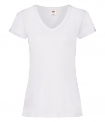 Image 2 of Fruit of the Loom Lady Fit Value V Neck T-Shirt