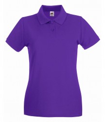Image 10 of Fruit of the Loom Lady-Fit Premium Cotton Piqué Polo Shirt