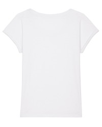 Image 2 of Women's Stella Rounders slub rolled sleeve slub t-shirt (STTW112)